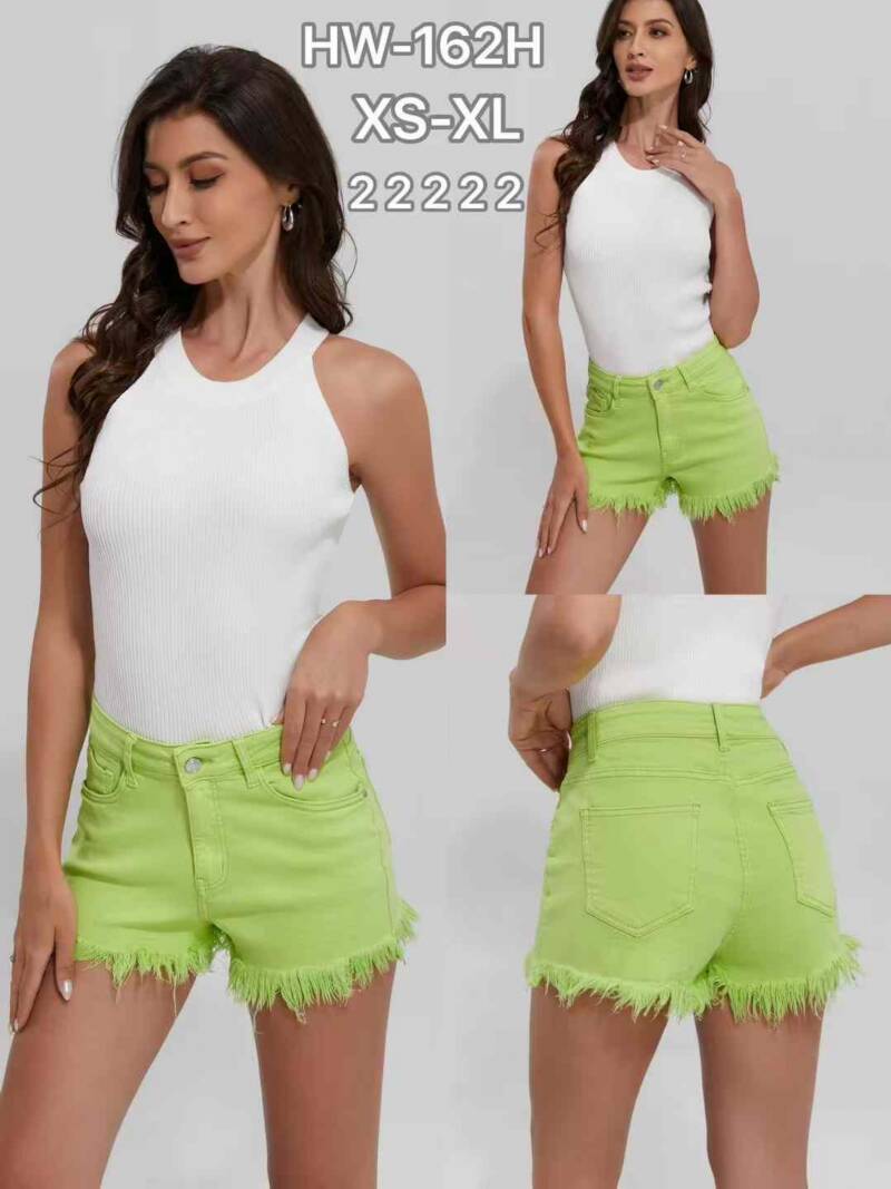 Szorty damskie jeans Roz XS-XL, 1 Kolor .Paczka 10 szt